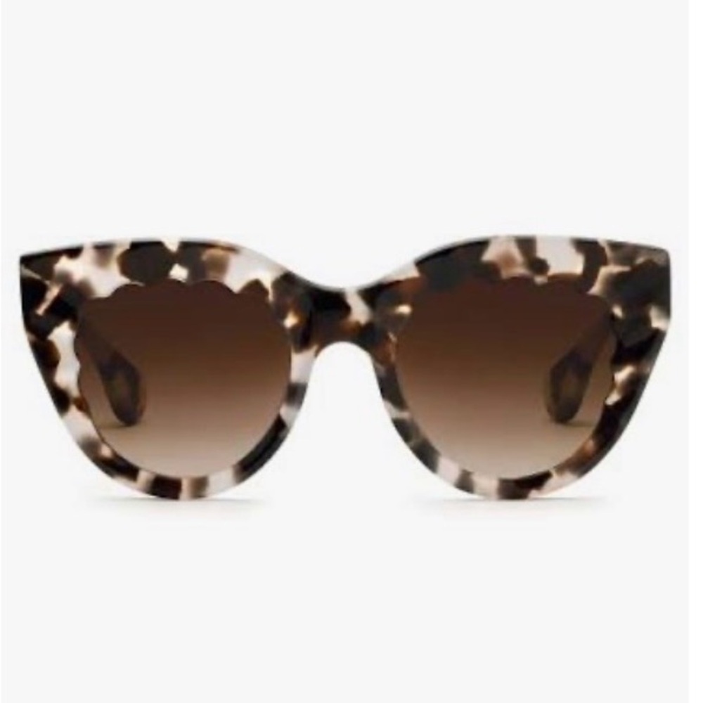 Krewe Charlotte Sunglasses Blonde Tortoise